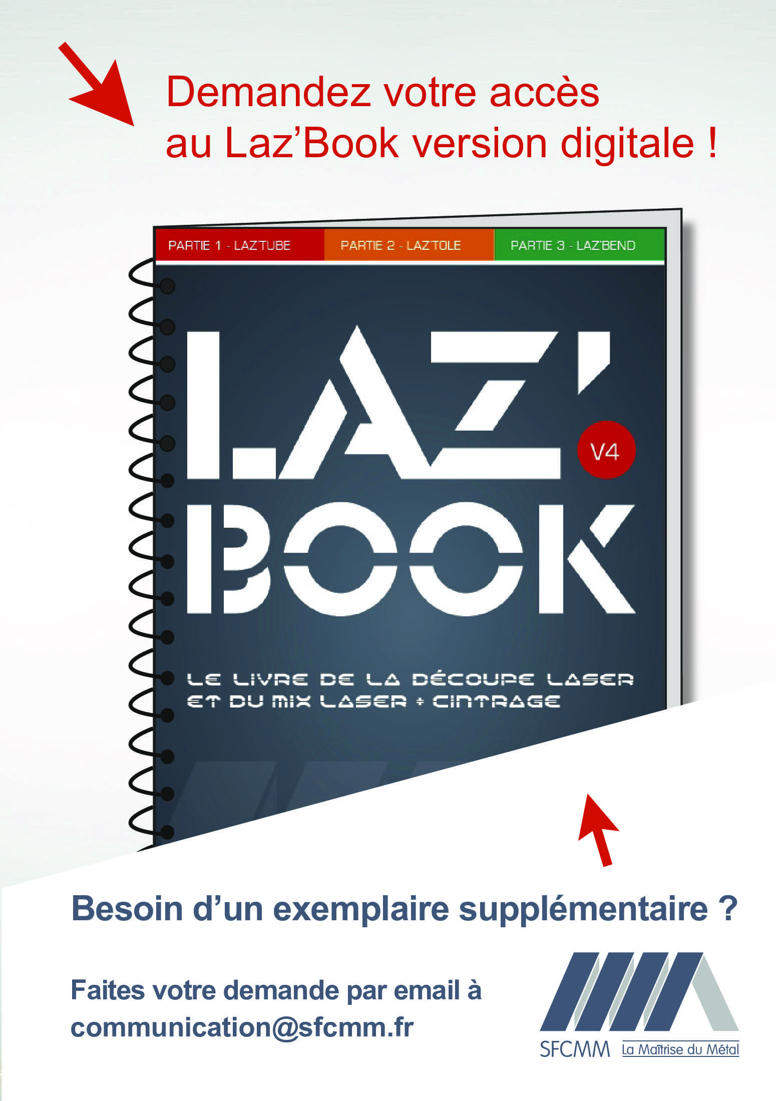 Laz’Book, le livre de la découpe laser et du mix Laser + Cintrage